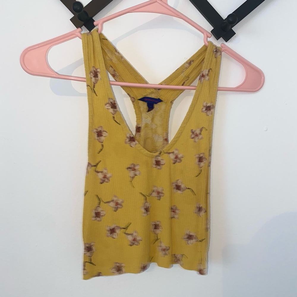 Aeropostales flowers crop top